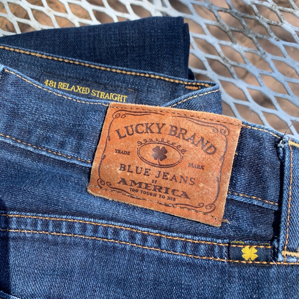 🍀 LUCKY BRAND JEANS 34 X 32